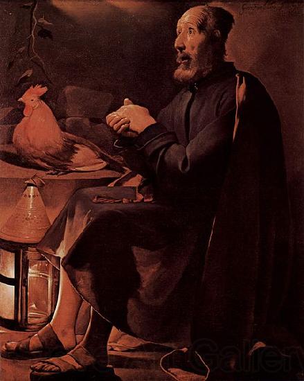 Georges de La Tour Petrus Spain oil painting art